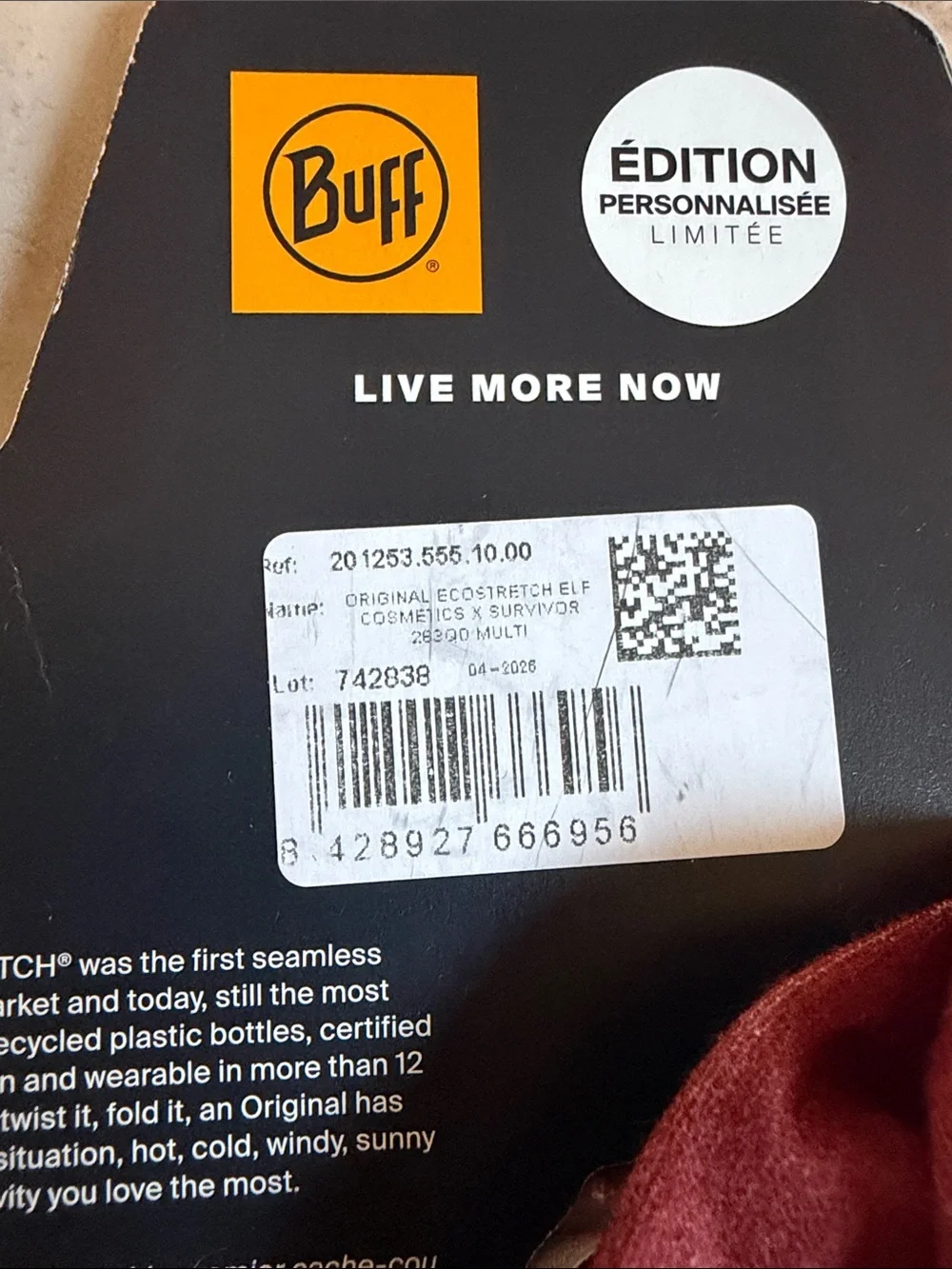 Buff brand new